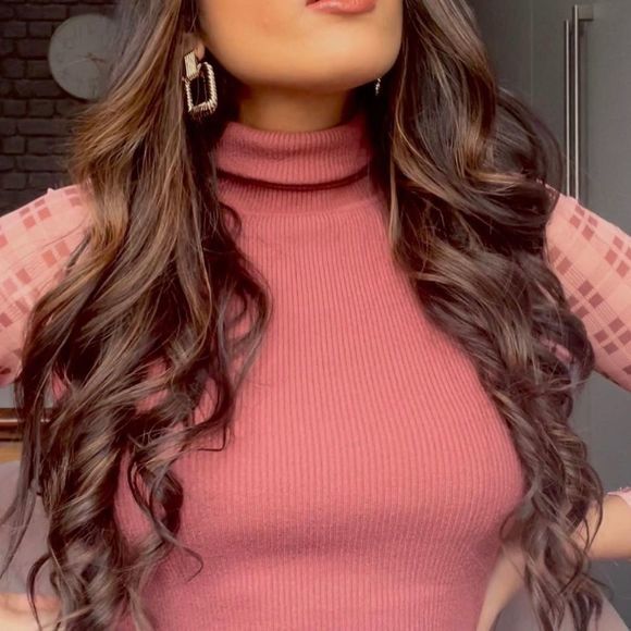 ZARA combination knit sweater - Picture 3 of 10